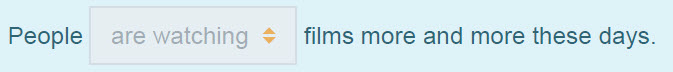People are watching $ films more and more these days. ...
