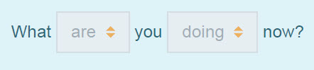 What) are $ you doing $ now? ...